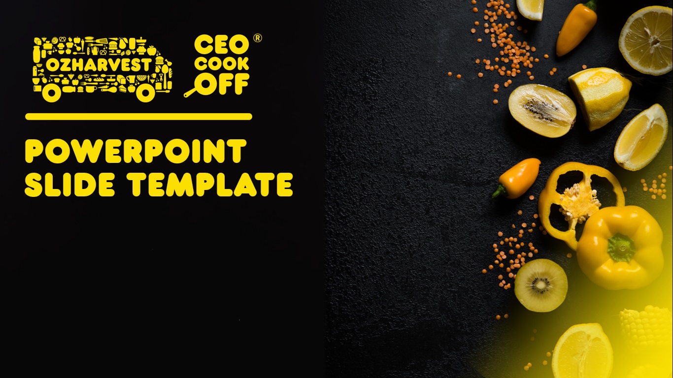CEO CookOff 2025 Powerpoint Slide Template