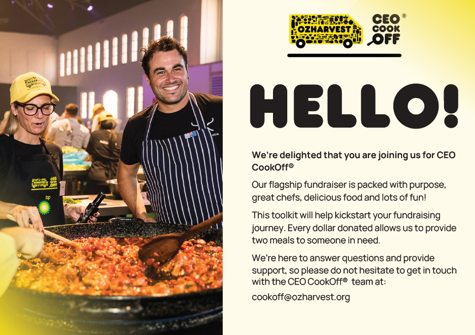 CEO CookOff 2025 Toolkit
