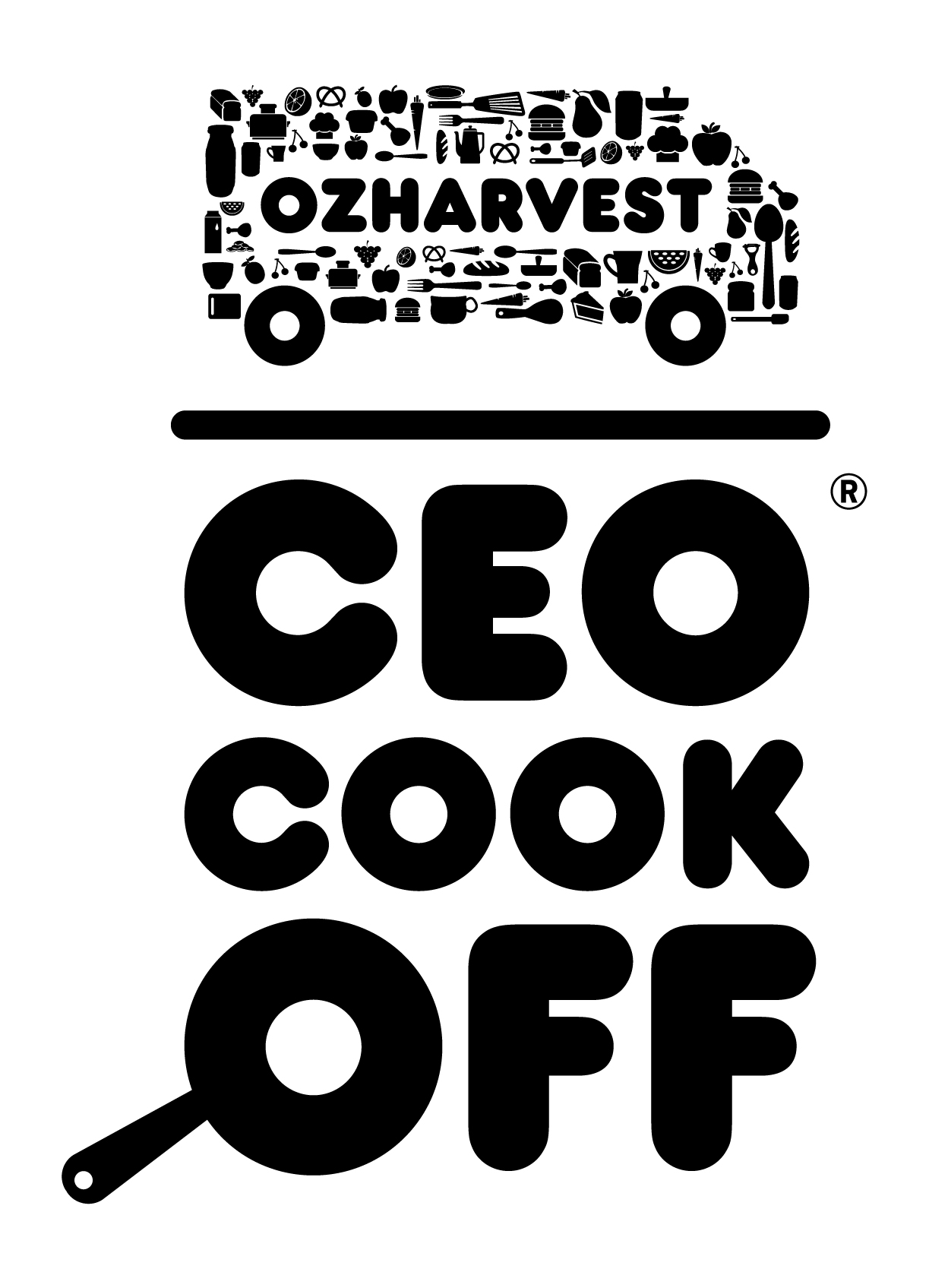 CEO CookOff - Stacked Black Logo